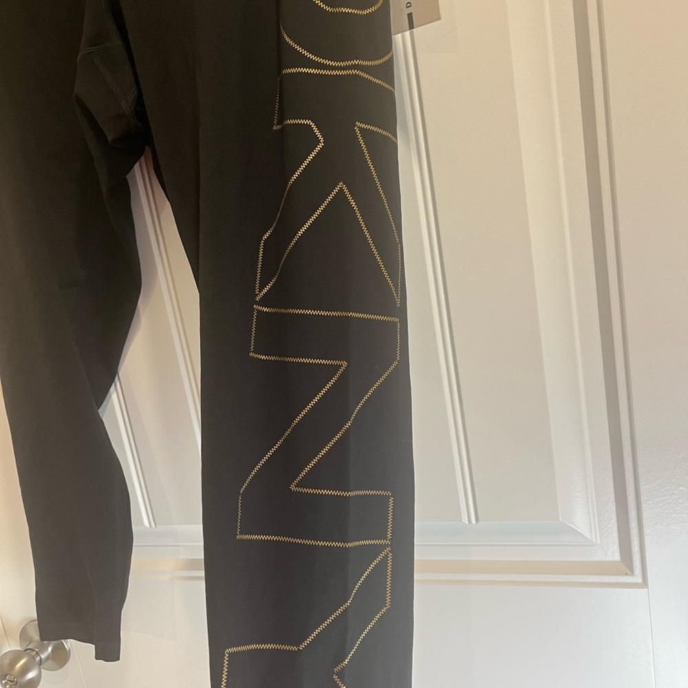 NWT DKNY Sports Leggings High waist 7/8 Length Size 1 XL - Picture 6 of 7